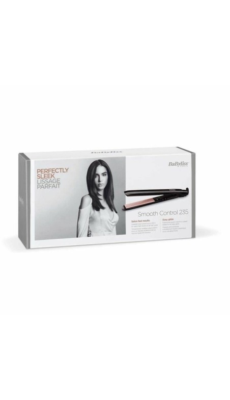 Plancha de Pelo Babyliss Smooth Control 235 Negro