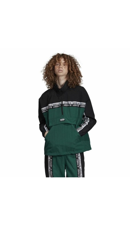 Veste de Sport pour Homme Adidas Originals R.Y.V. BLKD 2.0 Track Vert foncé