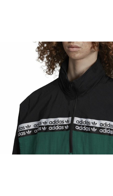 Veste de Sport pour Homme Adidas Originals R.Y.V. BLKD 2.0 Track Vert foncé