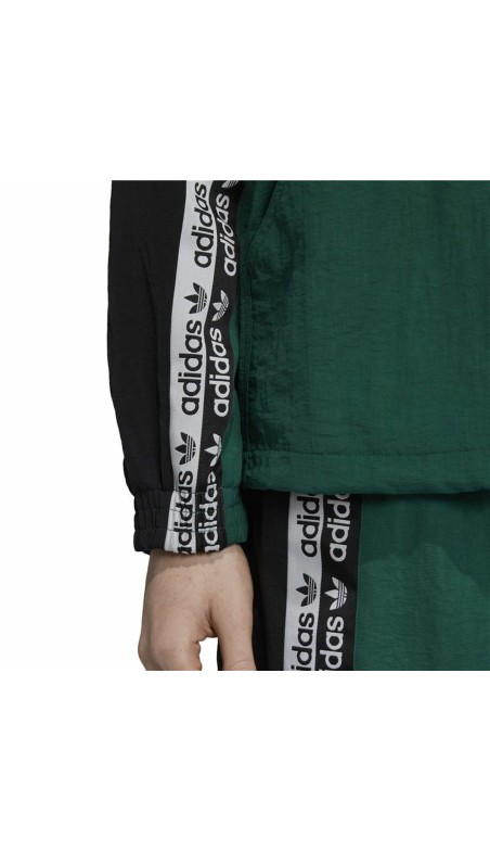 Veste de Sport pour Homme Adidas Originals R.Y.V. BLKD 2.0 Track Vert foncé