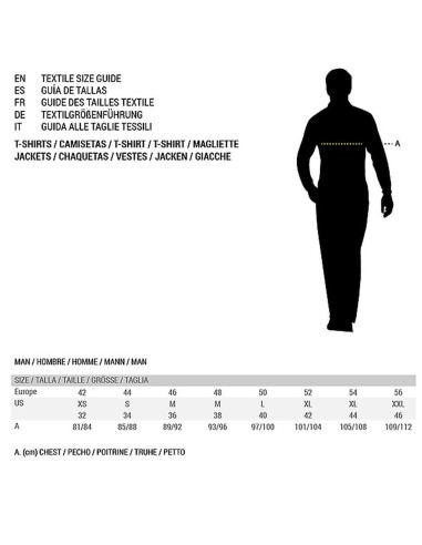 Chaleco Acolchado para Hombre Joluvi Gravity Negro