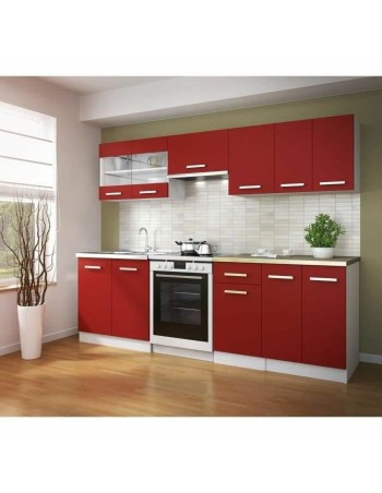 Kücheneinheit Rot PVC Kunststoff Melamine 40 x 31 x 55 cm 2