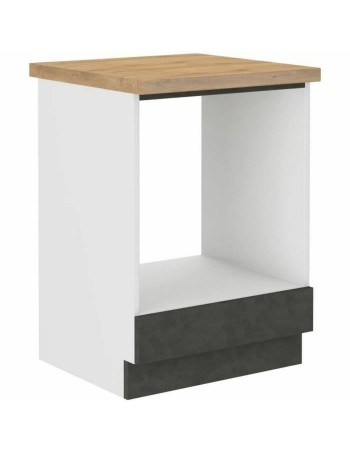 Meuble pour four Gris 60 x 51,6 x 85 cm