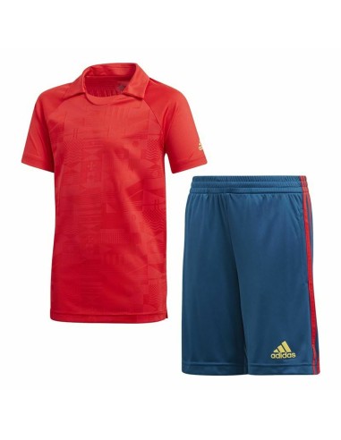 Survêtement Enfant Adidas Originals Bleu Football Rouge