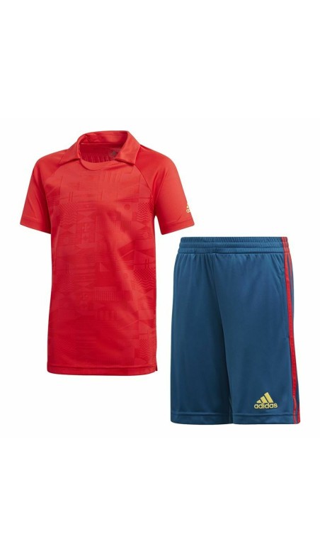 Survêtement Enfant Adidas Originals Bleu Football Rouge