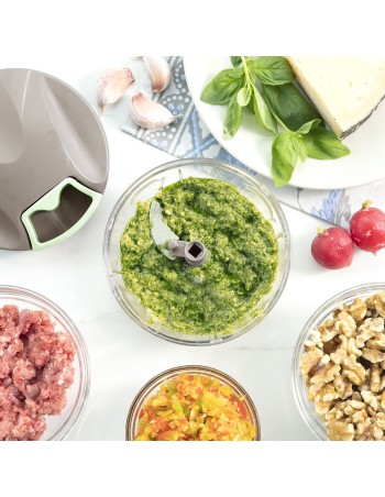 Handmatige minihakker met trekkoord Spinop InnovaGoods 2