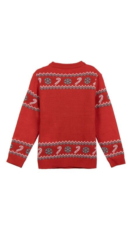 Pull unisex Stitch Rouge 8 Ans
