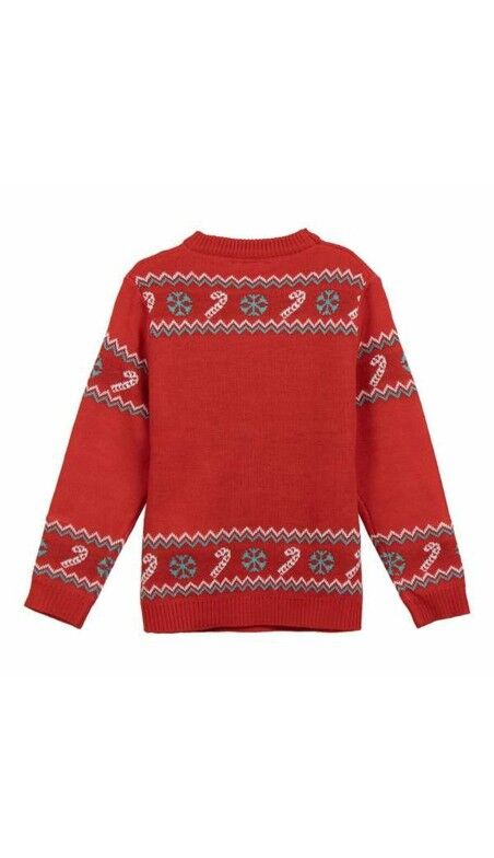 Pull unisex Stitch Rouge 8 Ans