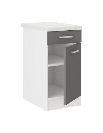 Keukenmeubilair 40 x 47 x 82 cm Grijs Melamine PVC 2