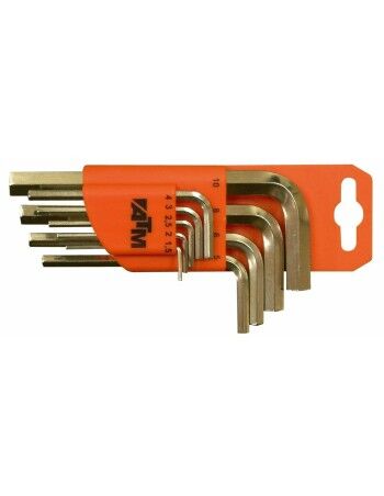 Jogo de Chaves Sextavadas ATM 1,5 - 10 mm Sextavado Jogo de Chaves Sextavadas 9 Peças (9 Unidades) 2