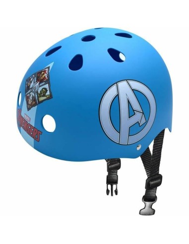 Casco Stamp AVENGERS Azzurro + 5 Anni