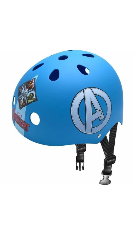 Casco Stamp AVENGERS Azzurro + 5 Anni