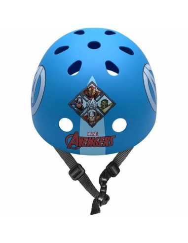 Casco Stamp AVENGERS Azzurro + 5 Anni