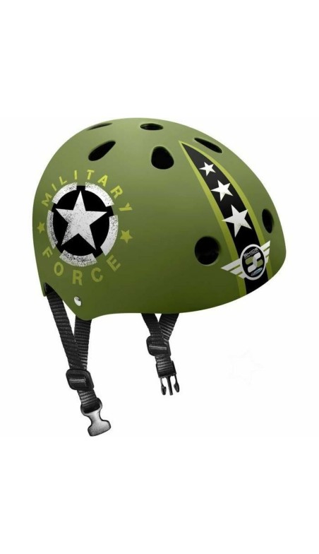 Casco Stamp Military Star Nero