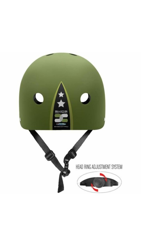 Casque Stamp Military Star Noir