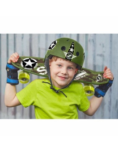 Casco Stamp Military Star Nero