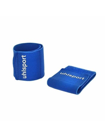 Banda Sujeta Espinilleras de Fútbol Uhlsport 1006963050001 Azul Talla única