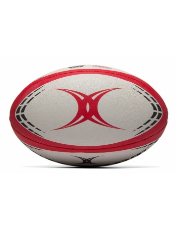 Pallone da Rugby Gilbert G-TR4000 Bianco 28 cm Rosso 2