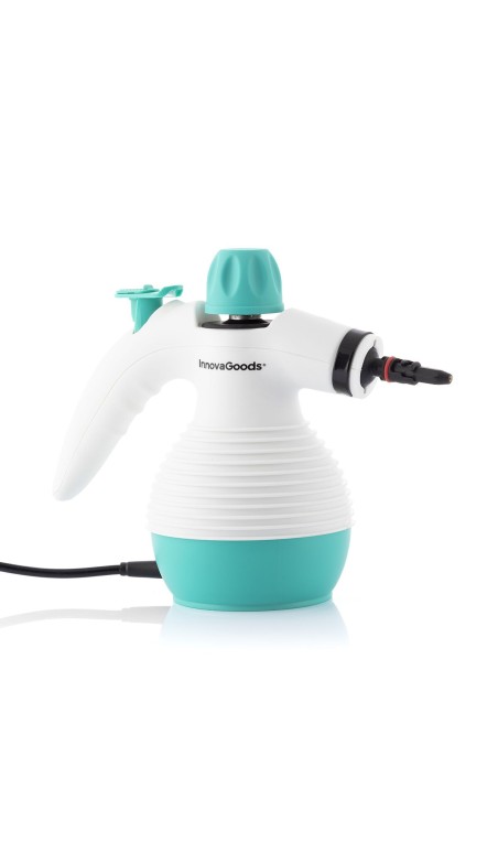 Nettoyeur Vapeur à Main 9 en 1 avec Accessoires Steany InnovaGoods 0,35 L 3 Bar 1000W