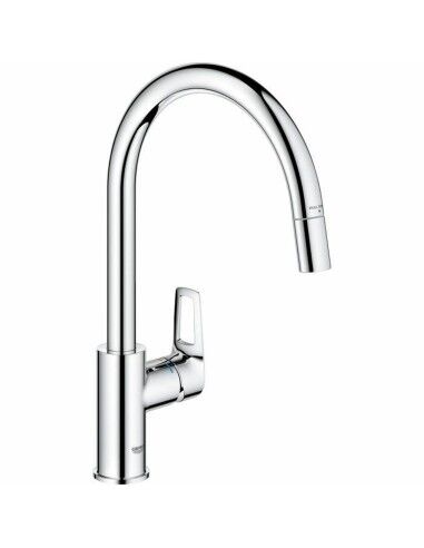Mitigeur Grohe StartLoop Forme en C Laiton