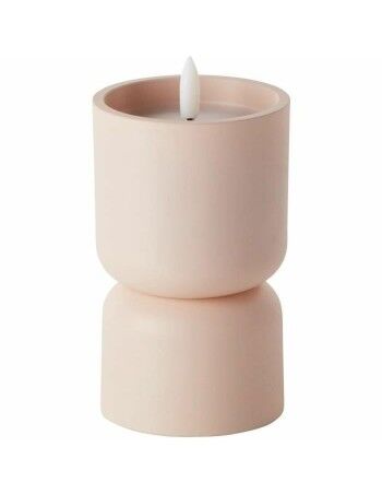 Bougie LED Brilliant Beige 3 W 15 x 8 cm Plastique