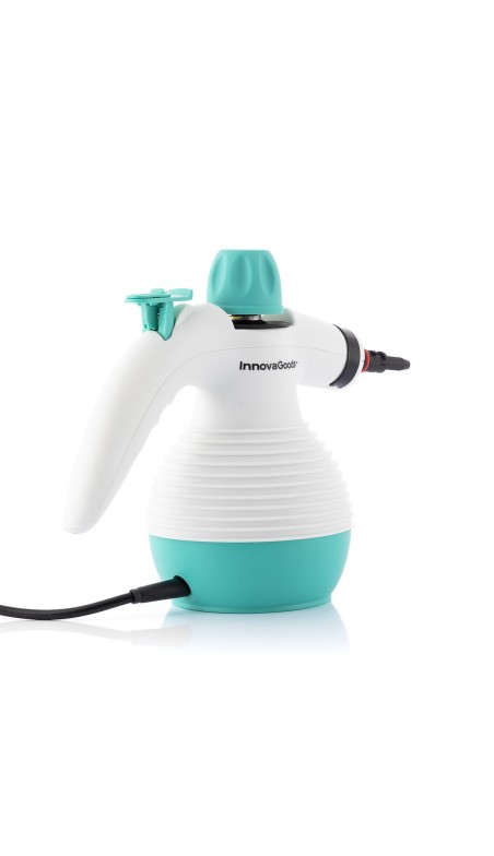Nettoyeur Vapeur à Main 9 en 1 avec Accessoires Steany InnovaGoods 0,35 L 3 Bar 1000W