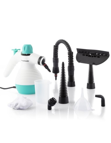 Nettoyeur Vapeur à Main 9 en 1 avec Accessoires Steany InnovaGoods 0,35 L 3 Bar 1000W