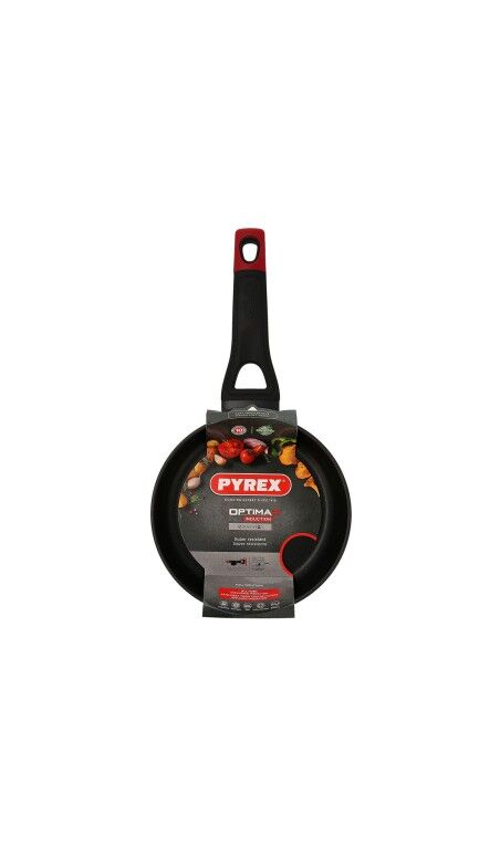 Poêle Pyrex Noir Aluminium Ø 20 cm