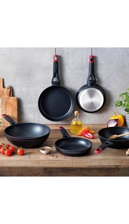 Padella Pyrex Nero Alluminio Ø 20 cm