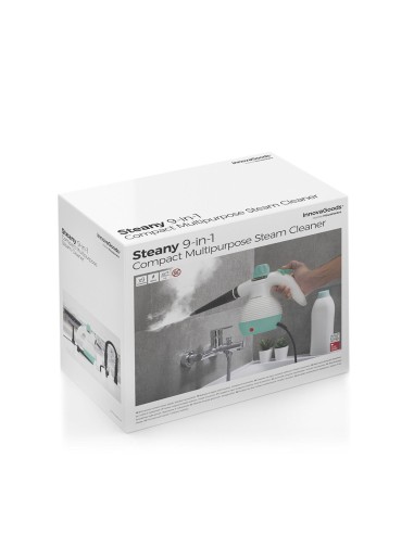 Nettoyeur Vapeur à Main 9 en 1 avec Accessoires Steany InnovaGoods 0,35 L 3 Bar 1000W