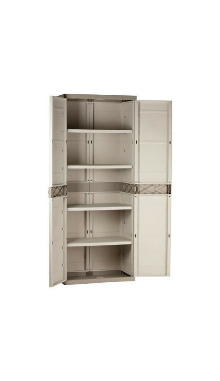 Armoire Plastiken Beige Plastique