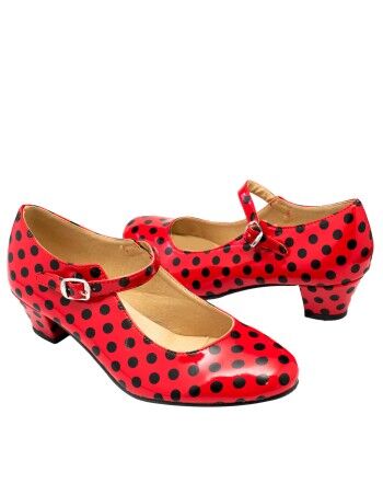 Chaussures de Flamenco pour Enfants 80171-RDBL21 21