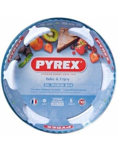 Gebäckbackform Pyrex Durchsichtig