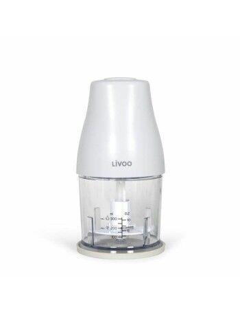 Picadora Livoo Chopper Blanco 400 W Acero Inoxidable