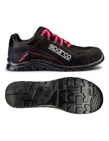 Chaussures de sécurité Sparco Practice Noir Rose