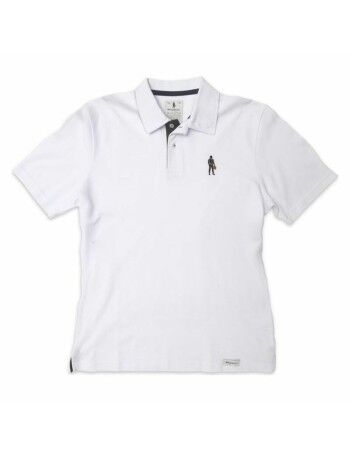 Polo à manches courtes homme OMP Driver Icon Blanc