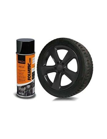 Vloeibaar rubber voor auto's Foliatec FO2065 400 ml Mat zwart