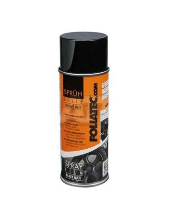Vloeibaar rubber voor auto's Foliatec FO2065 400 ml Mat zwart 2