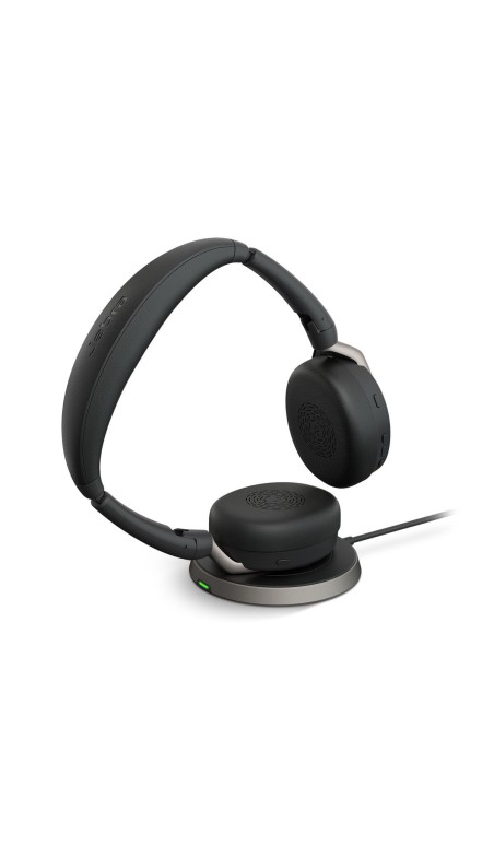 Headset met Bluetooth en microfoon Jabra Evolve2 65 Flex Zwart