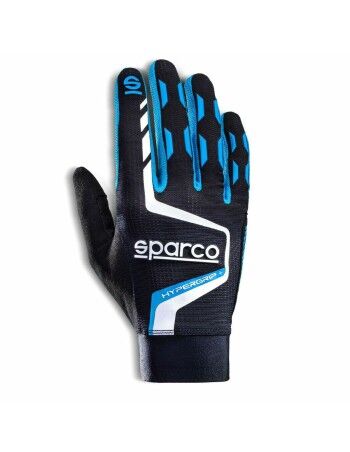Gants Sparco HYPERGRIP+ 9 Noir/Bleu