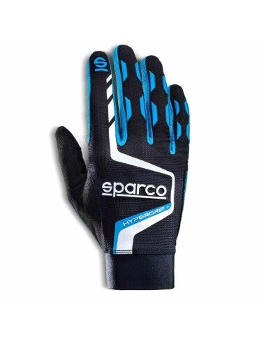 Gants Sparco HYPERGRIP+ 9 Noir/Bleu