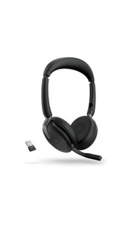 Casques Bluetooth avec Microphone Jabra Evolve2 65 Flex Noir