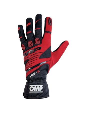 Gants de karting pour enfants OMP KS-3 Rouge/Noir 6