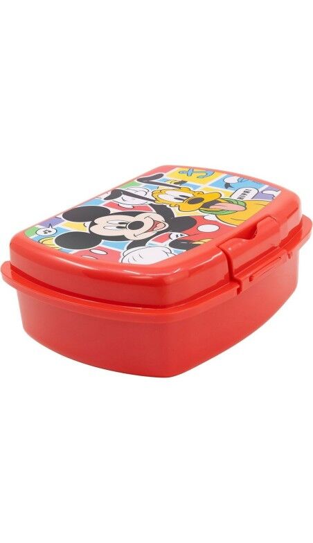 Lunchtrommel Mickey Mouse CZ11370 Rood Plastic
