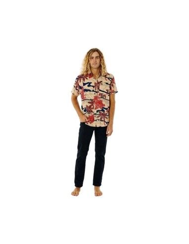 Chemise Rip Curl Barrel Killa Bone Marron Clair