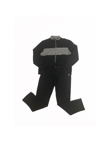 Chándal Infantil Luanvi Negro