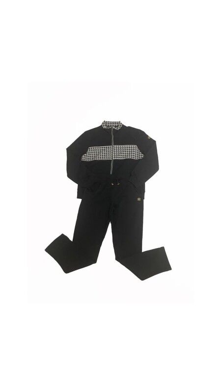 Kinder-Trainingsanzug Luanvi Schwarz