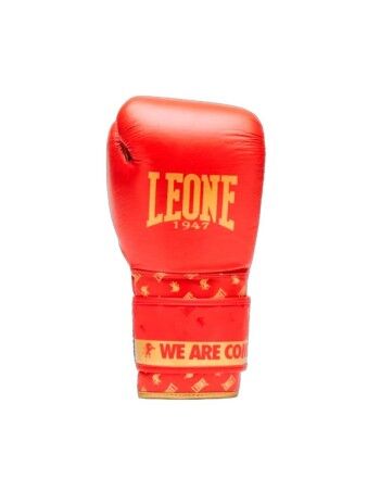 Luva de boxe Leone 1947 GN220-03 Vermelho 16 2