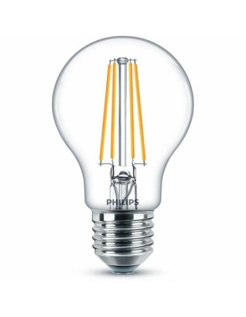 Lampe LED Philips Classic 60 W Blanc E E27 (2700 K) (2 Unités)
