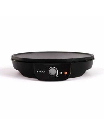 Piastra per Crepe Livoo DOP196 1000W Nero